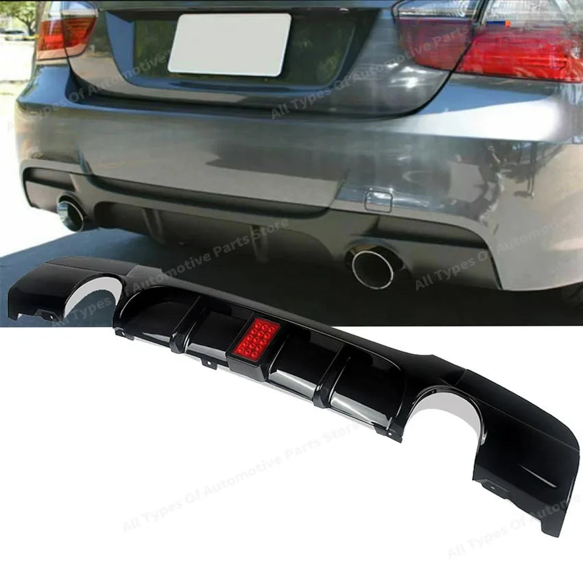 BMW Rear Diffuser Lip Spoiler for E90 E92 E93 3 Series 2005-2012