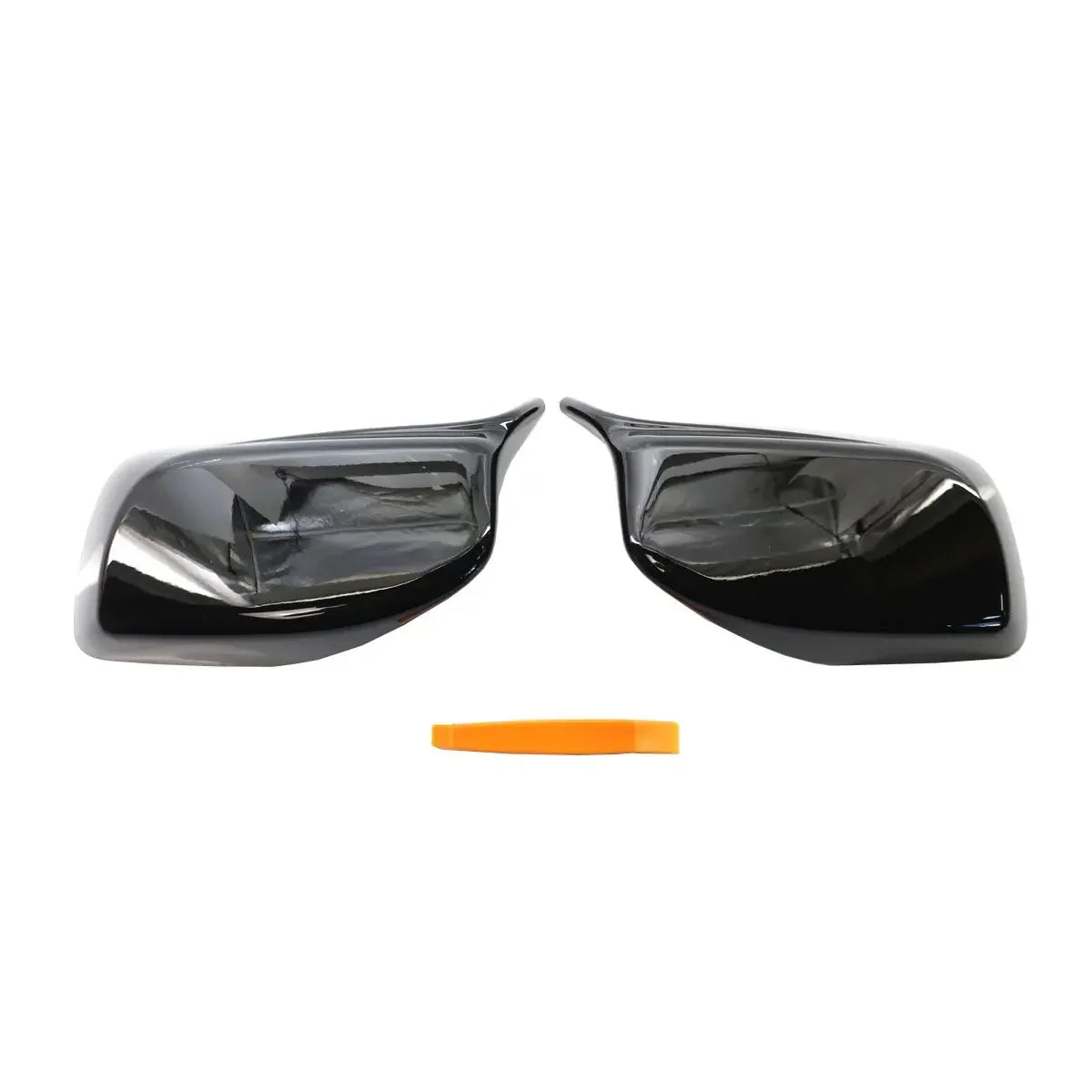 Wing Mirror Cover Caps – BMW E60 E61 E63 E64 5 Series 2003–2008 | Black & Carbon Look
