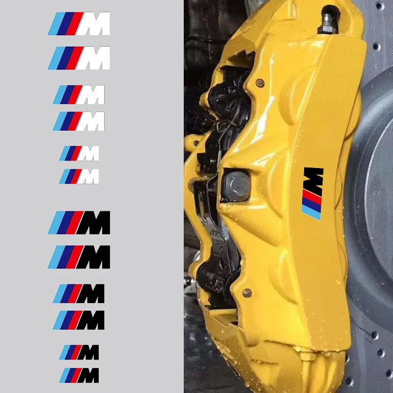 Universal Brake Caliper Stickers – Bmw M Logo Decal