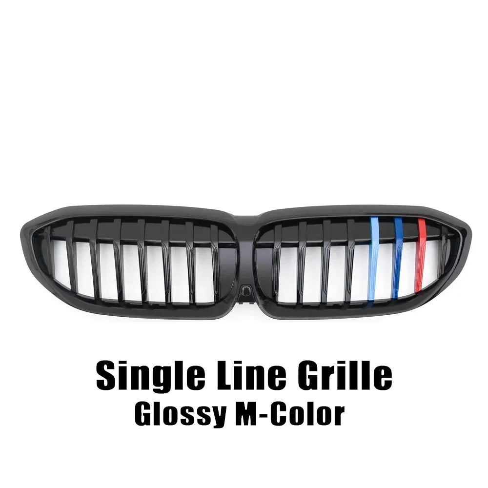 Diamond-Style Front Kidney Grille – BMW 3 Series G20 G21 2019–2023 | 9 Finishes | Single & Double Bar