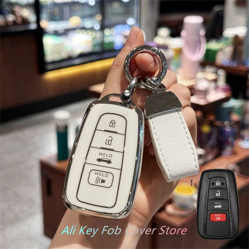 Toyota Key Fob Cover – Tpu Case Protects From Scratches