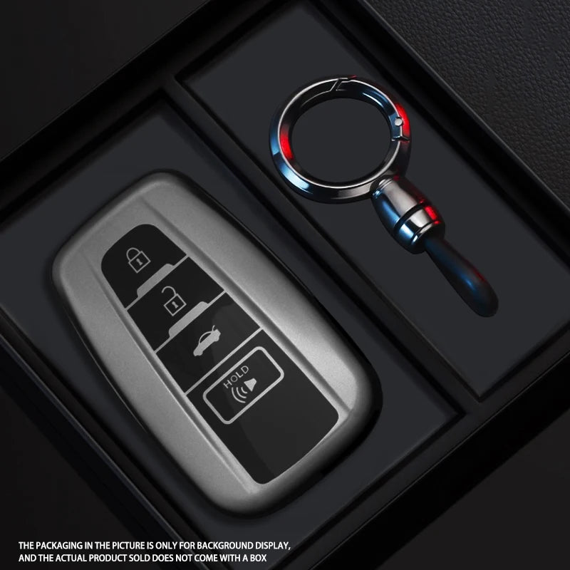 Toyota TPU Key Fob Cover | 2, 3 & 4 Button | Camry RAV4 Highlander Corolla Prius C-HR Avalon GT86