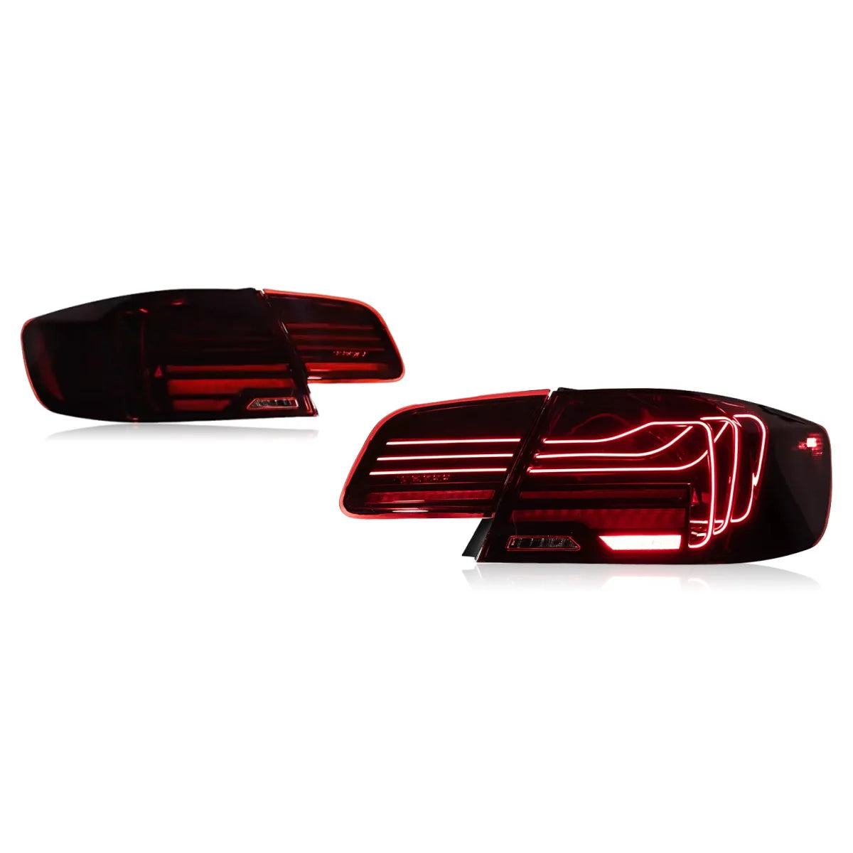 BMW LED Taillights Assembly With Dynamic DRL For E92 3 Series 2005-2013