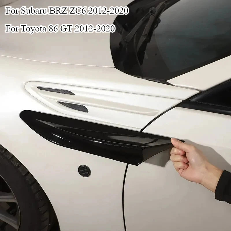 Metyoucar Abs Carbon Fiber Fender Vents Trim for ZC6 BRZ and ZN6 2012-2020