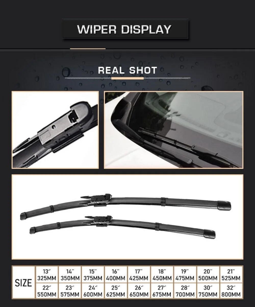 Bmw 4 Series F32 F33 F36 F80 Front Wiper Blades - 24 And 18 Inch