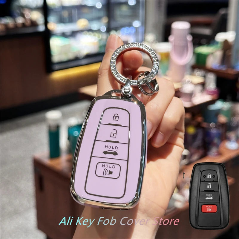 Toyota Key Fob Cover – Tpu Case Protects From Scratches