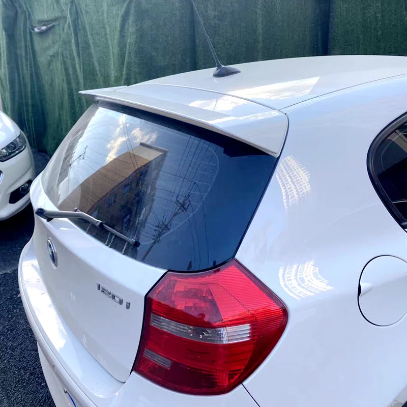 Bmw 1 Series Roof Spoiler – Carbon Fibre Abs Construction