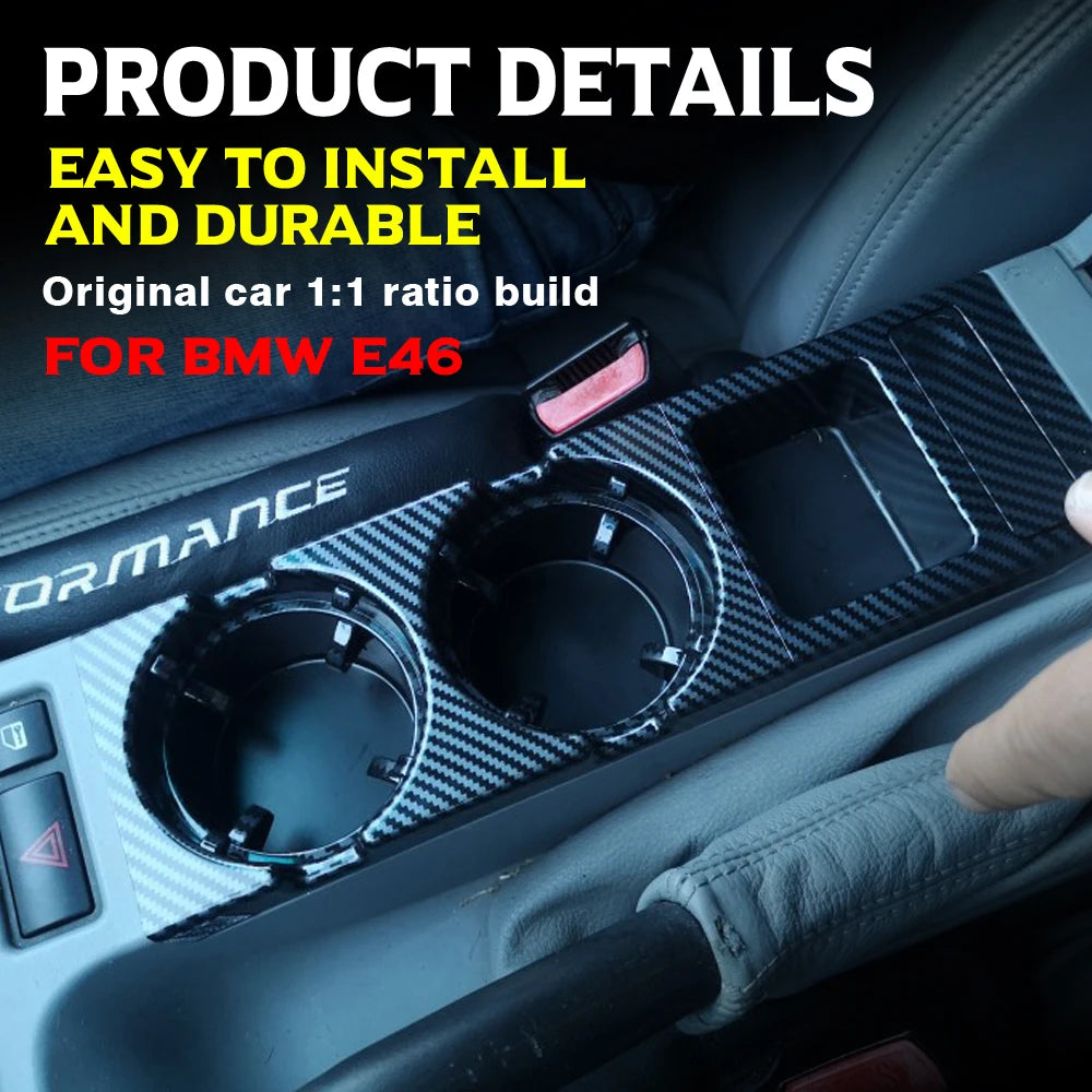BMW Front Centre Console Storage Box With Cup For E46 1998-2006