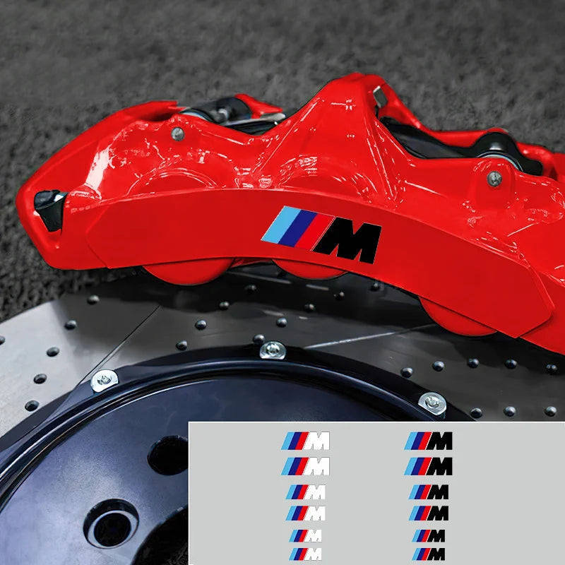 Universal Brake Caliper Stickers – Bmw M Logo Decal