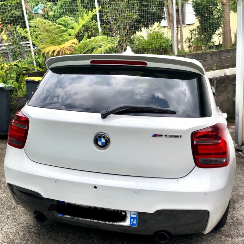 Bmw 1 Series Roof Spoiler – Carbon Fibre Abs Construction