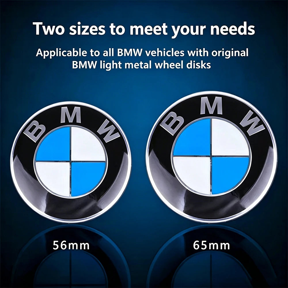 BMW Floating Wheel Centre Caps | 56mm & 68mm | 4-Piece Set | 8 Designs