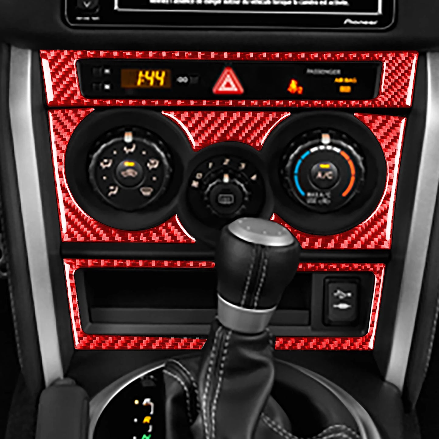 DDJCARBON Interior Carbon Fiber Panel Frame For BRZ ZC6 And 86 ZN6 2017-2019