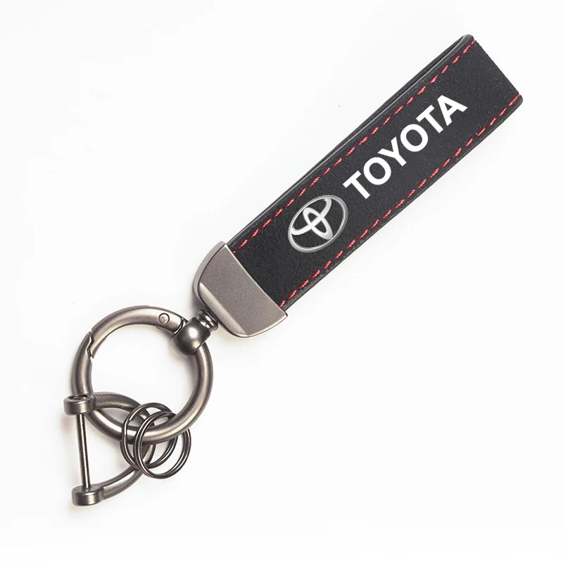 Toyota Tire Valve Caps and Key Chain for GR Corolla, Yaris, Aygo, Prius