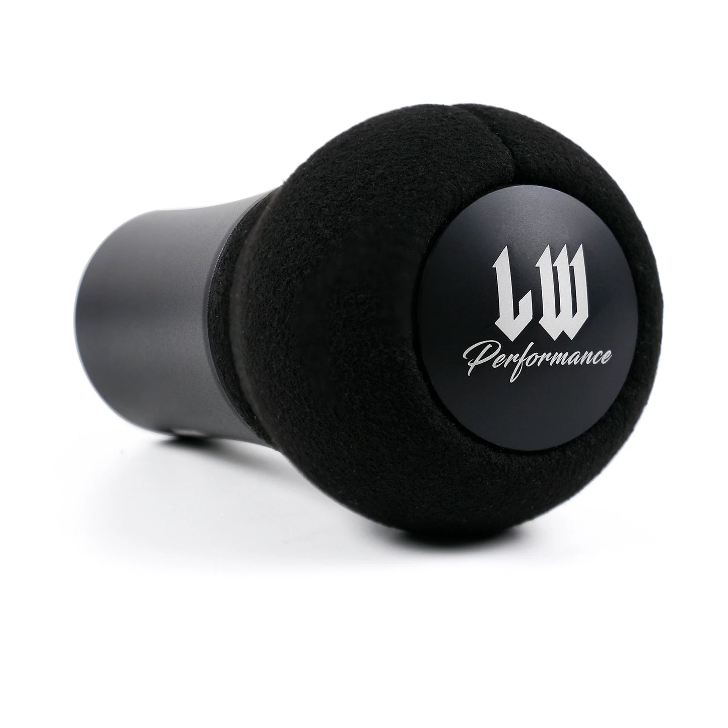 LW Black Edition Gear Shift Knob Suede Leather for Manual Transmission