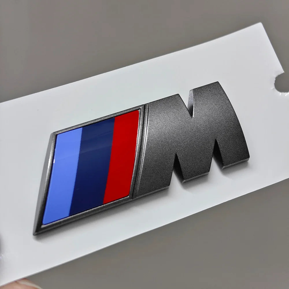 BMW M Logo Fender & Trunk Badge Emblem | Single or Pair | Multiple Sizes & Colours