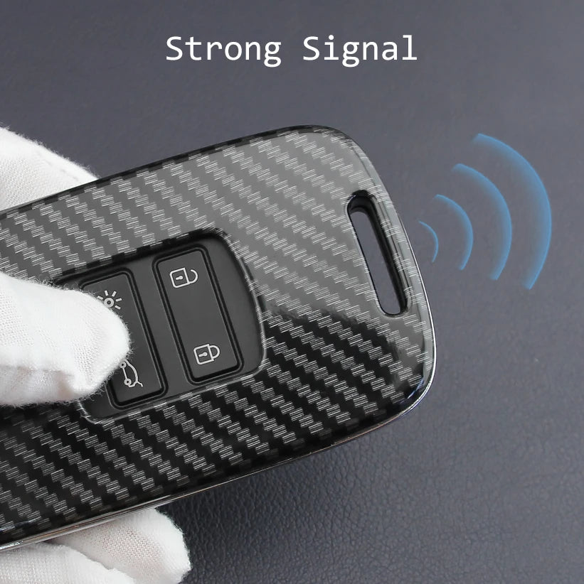 Renault Captur 5 Scenic Symbioz Key Fob Case – Carbon Fiber