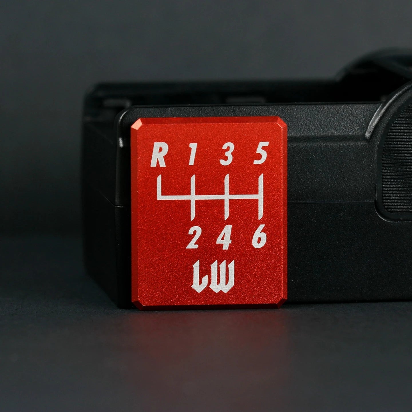 Gear Shift Pattern Emblem Badge – Universal Manual Gearbox Decal