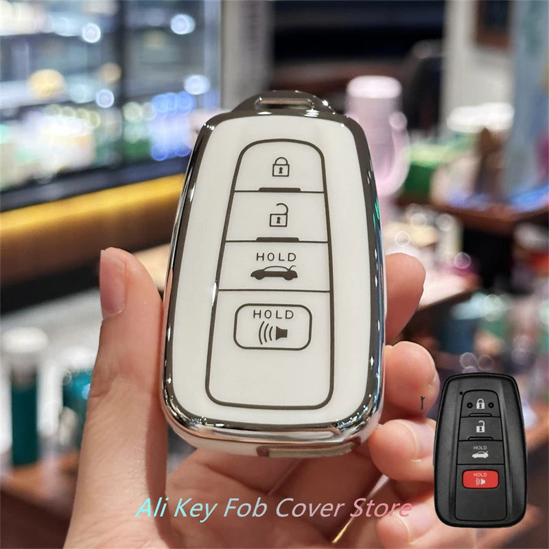 Toyota Key Fob Cover – Tpu Case Protects From Scratches