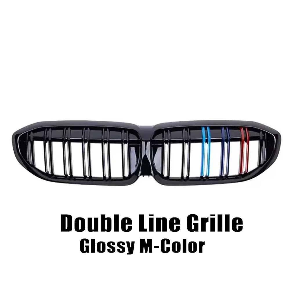 Diamond-Style Front Kidney Grille – BMW 3 Series G20 G21 2019–2023 | 9 Finishes | Single & Double Bar