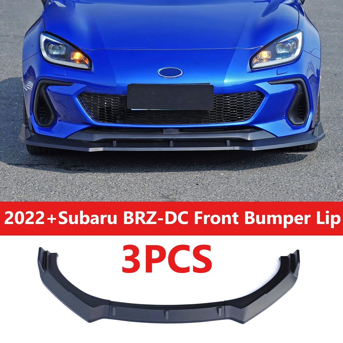 Toyota Front Bumper Splitters Lip Diffuser Guard for BRZ-DC GR86 2022 and Newer