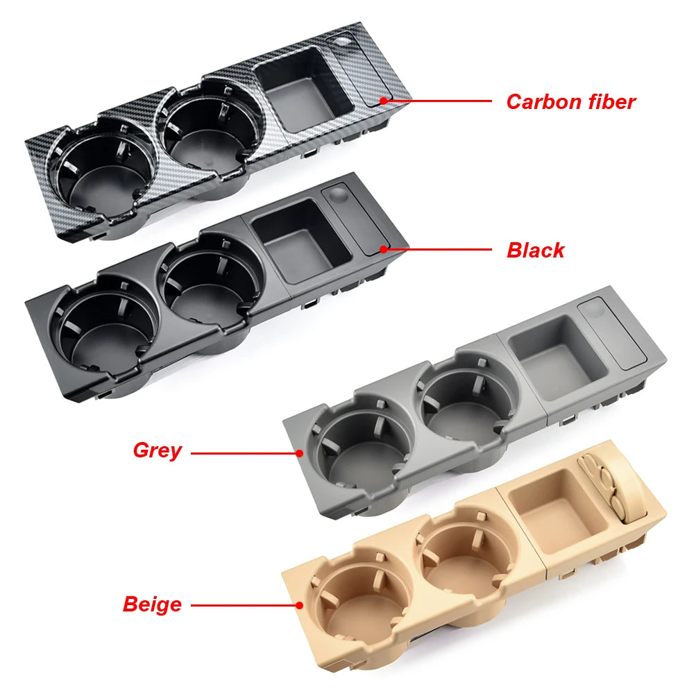 BMW Front Centre Console Storage Box With Cup For E46 1998-2006