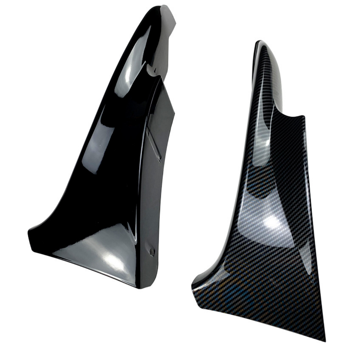 BMW 3 Series E92 E93 Front Bumper Lip Splitters - ABS Pair
