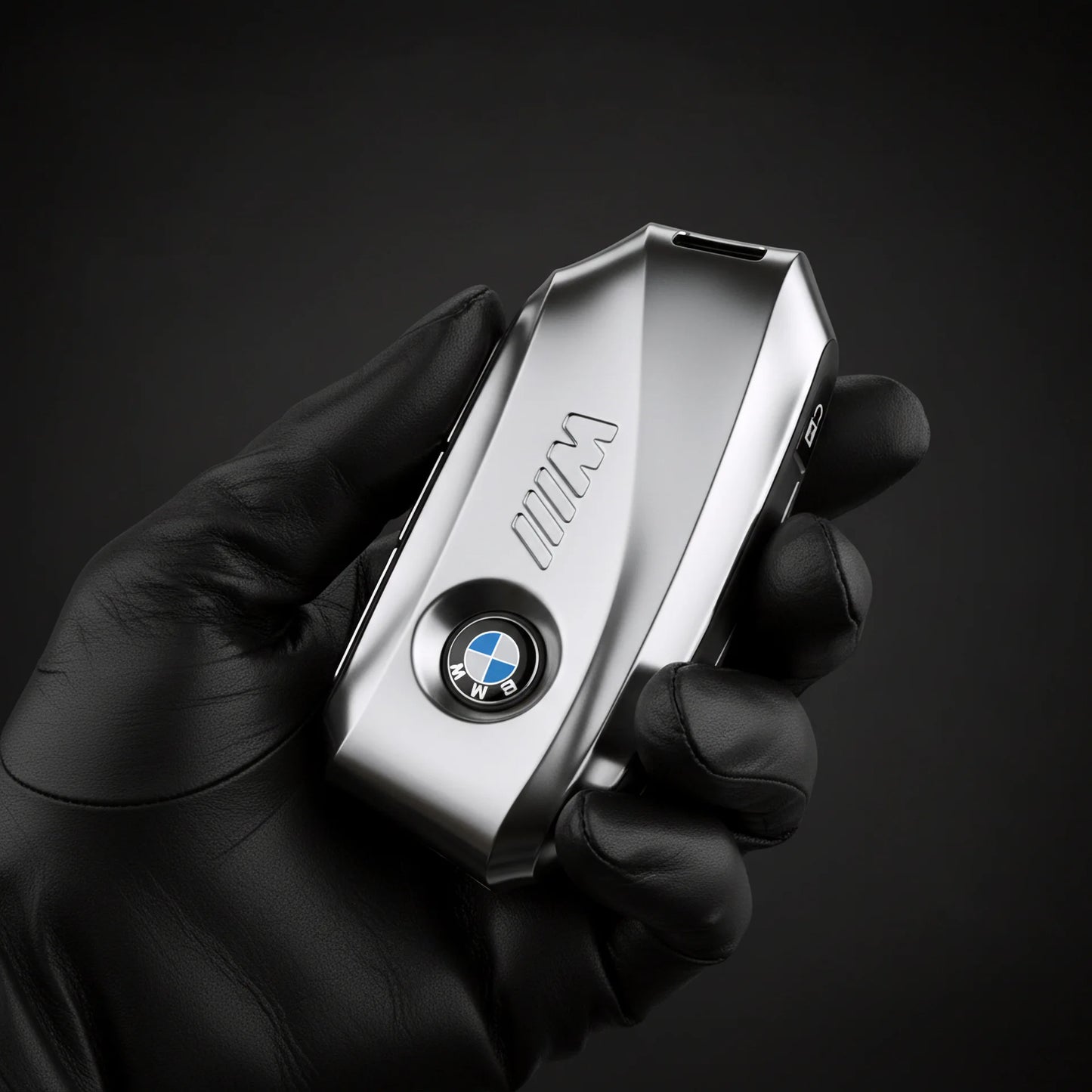 BMW G & I Chassis Key Fob Shell | Zinc Alloy | Space Silver & Darth Vader