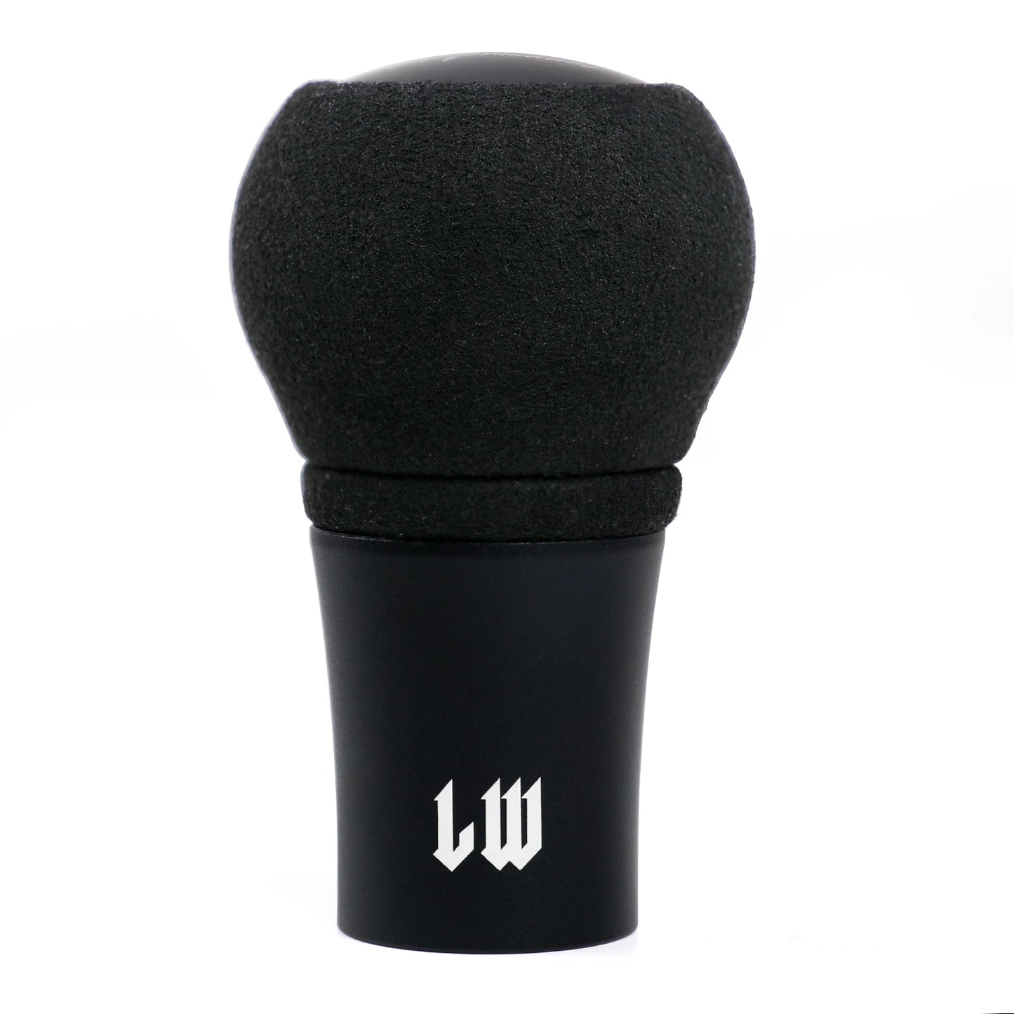 LW Black Edition Gear Shift Knob Suede Leather for Manual Transmission