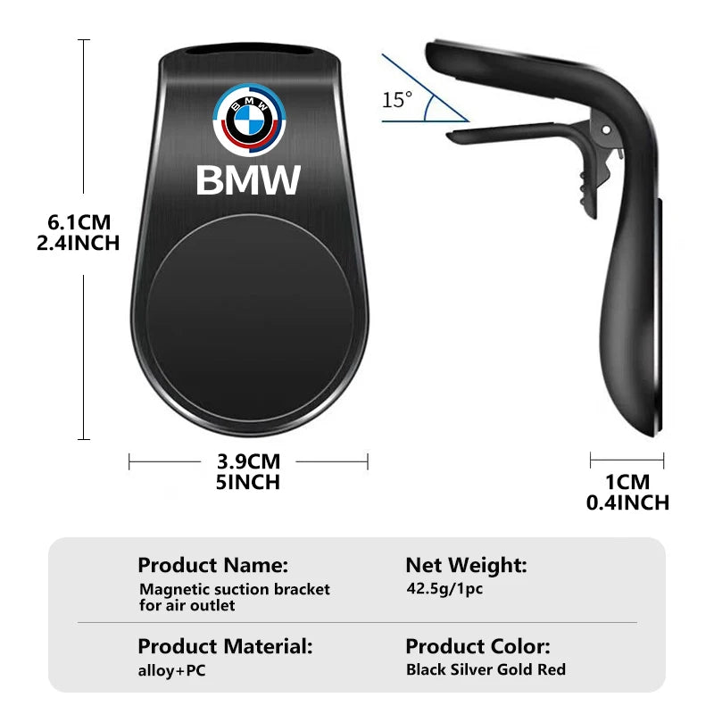 BMW Air Vent Magnetic Phone Mount for multiple BMW models