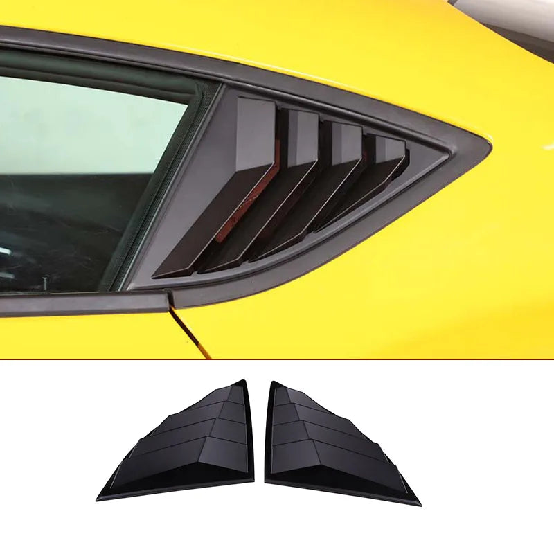 Toyota GR Supra A90 Rear Window Triangle ABS Deflector 2pcs Decoration 2019-2022