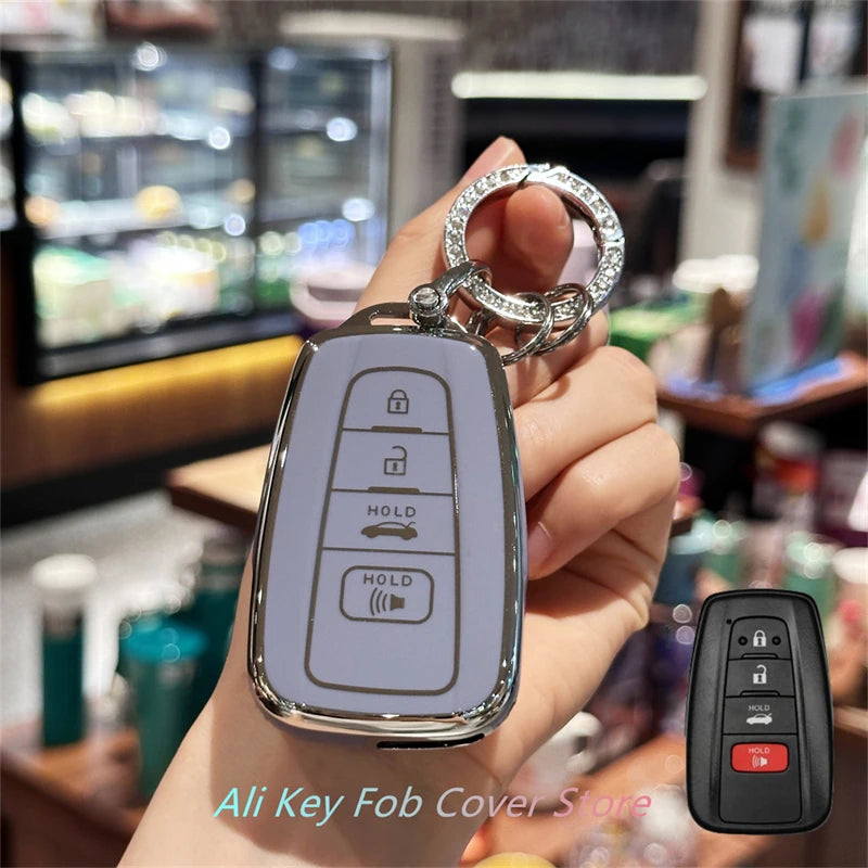 Toyota Key Fob Cover – Tpu Case Protects From Scratches