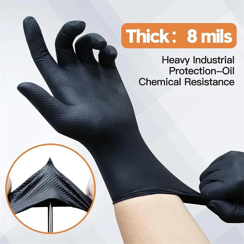 BMW Nitrile Diamond Grip Mechanic Gloves For Multiple BMW Models