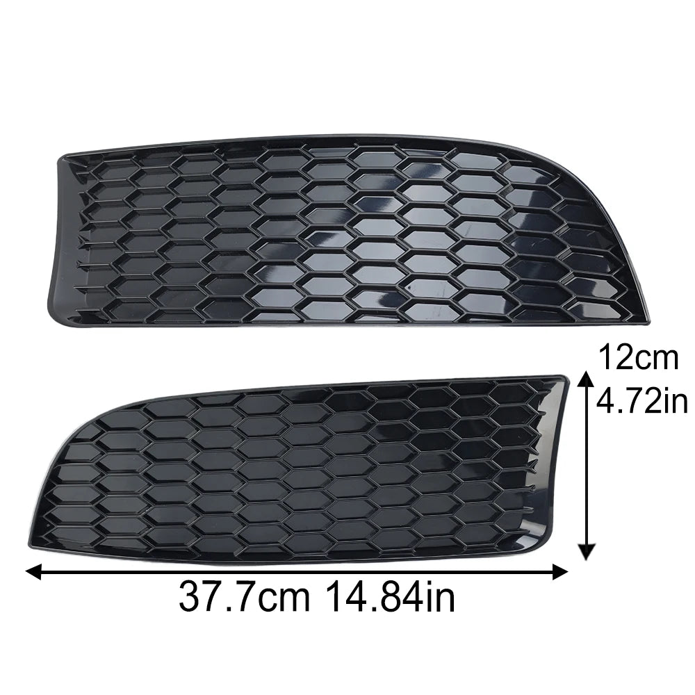 BMW M3 Style Front Bumper Lower Fog Light Grilles For E90 E91 E92 E93