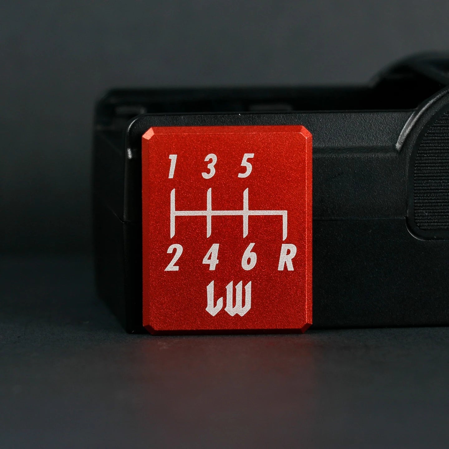 Gear Shift Pattern Emblem Badge – Universal Manual Gearbox Decal