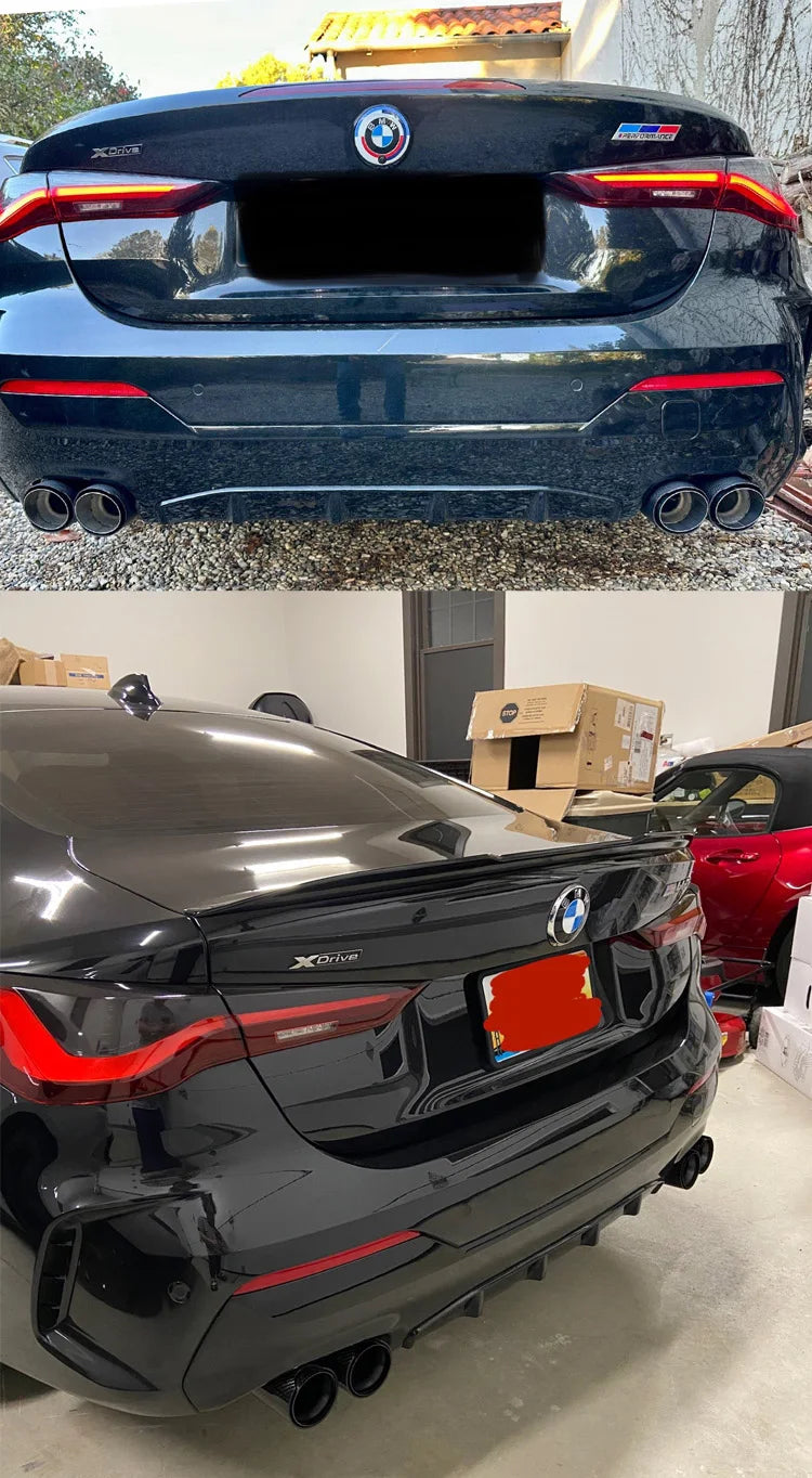 Bmw G20 G21 G22 G42 Quad Carbon Fibre Exhaust Tips – Direct Replacement