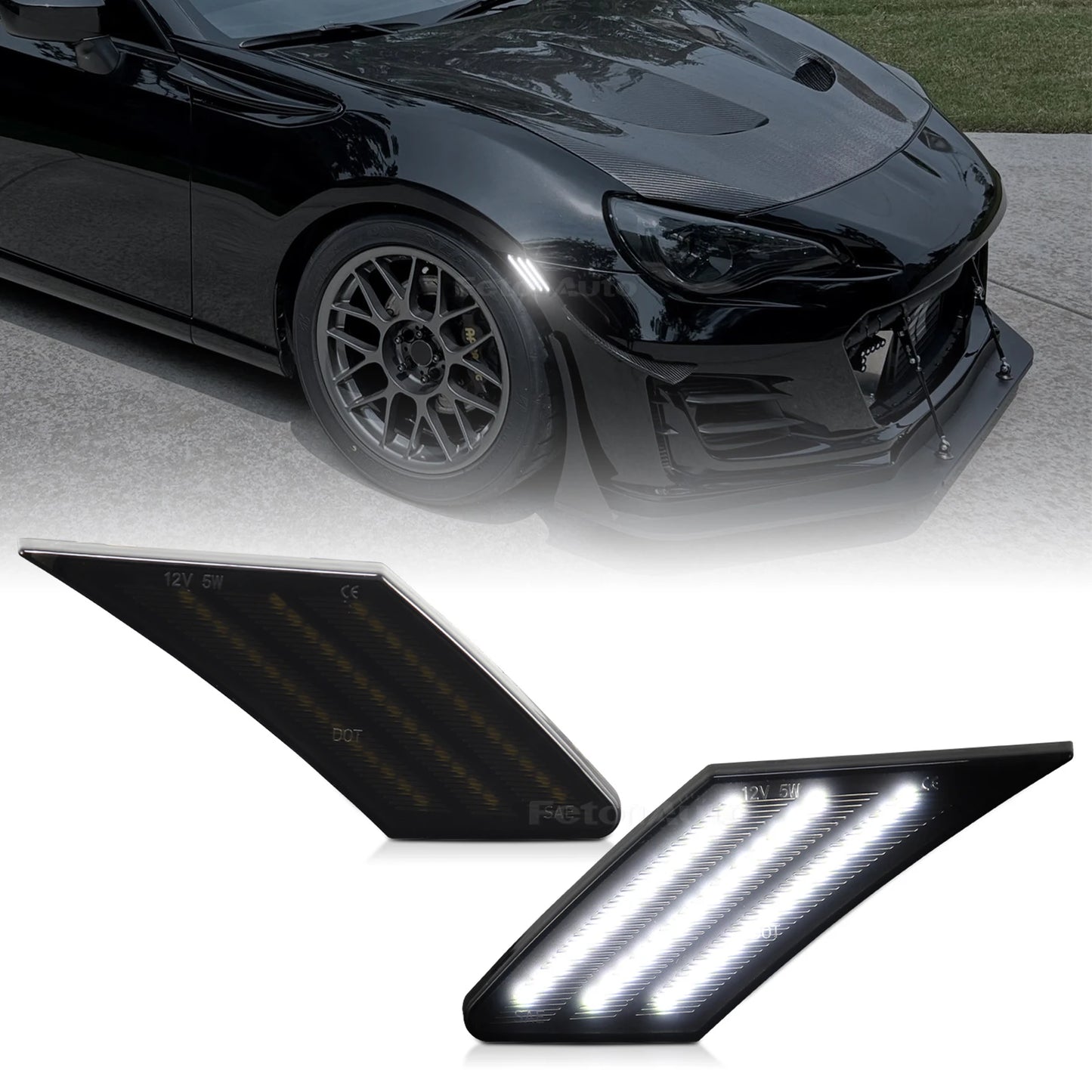 Toyota Side Marker LED Light for GT86 FT86 BRZ FRS 2012-2020