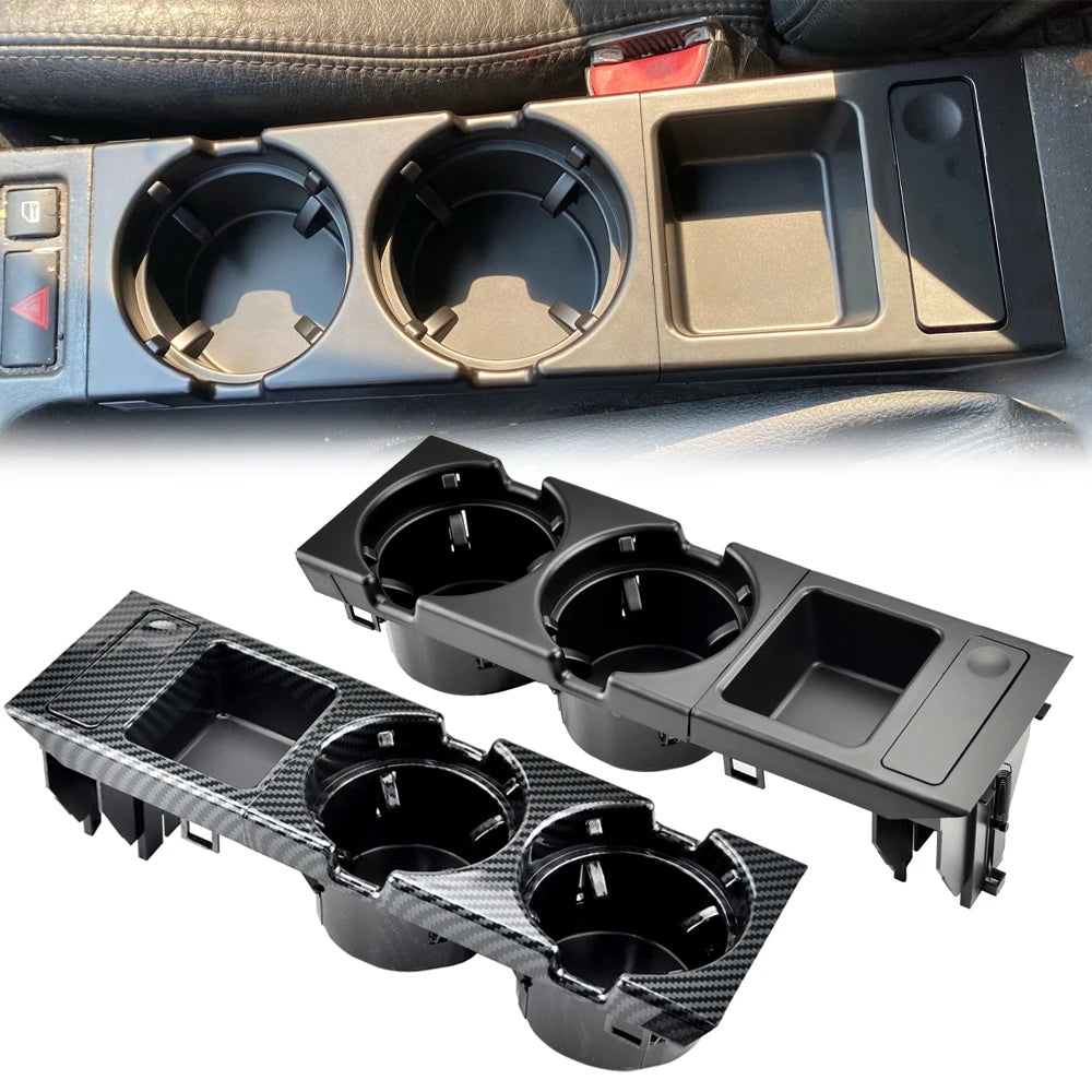 BMW Front Centre Console Storage Box With Cup For E46 1998-2006