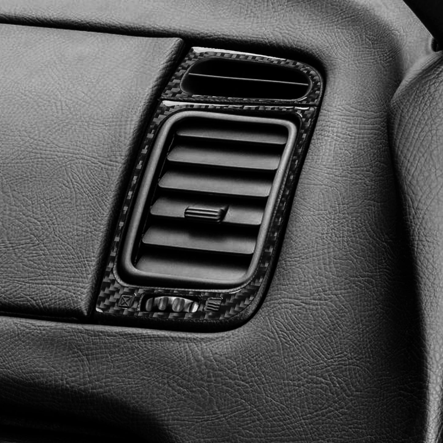 Toyota Supra Real Carbon Fiber Air Vent Sticker for JZA80/A80 1993-2002