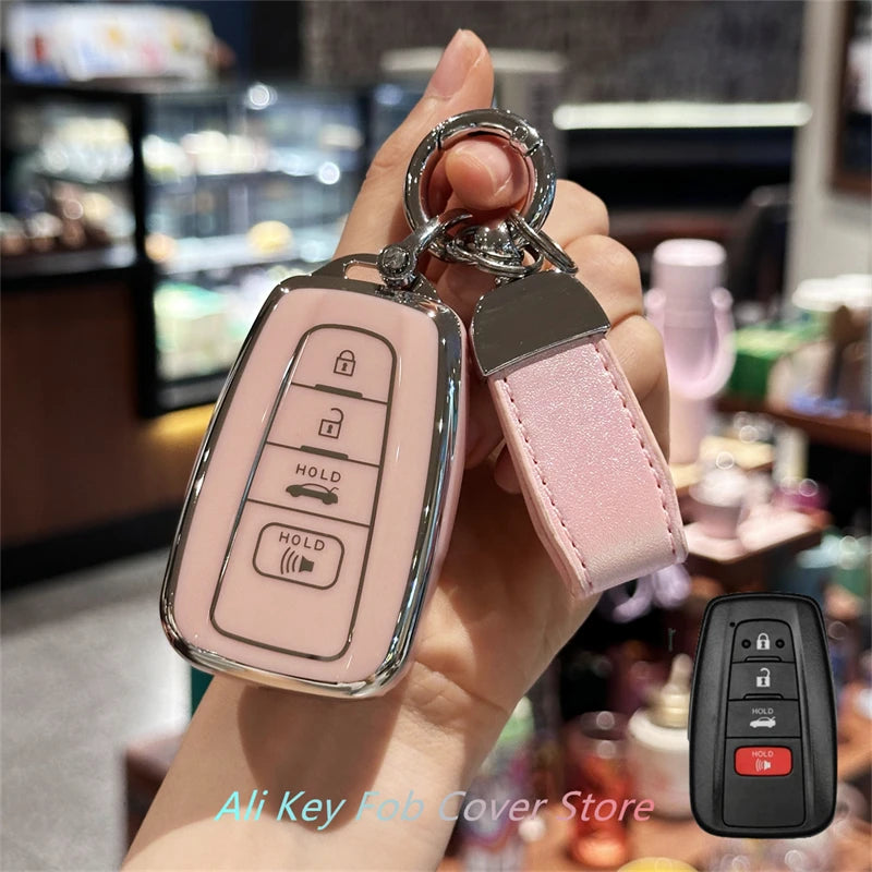 Toyota Key Fob Cover – Tpu Case Protects From Scratches