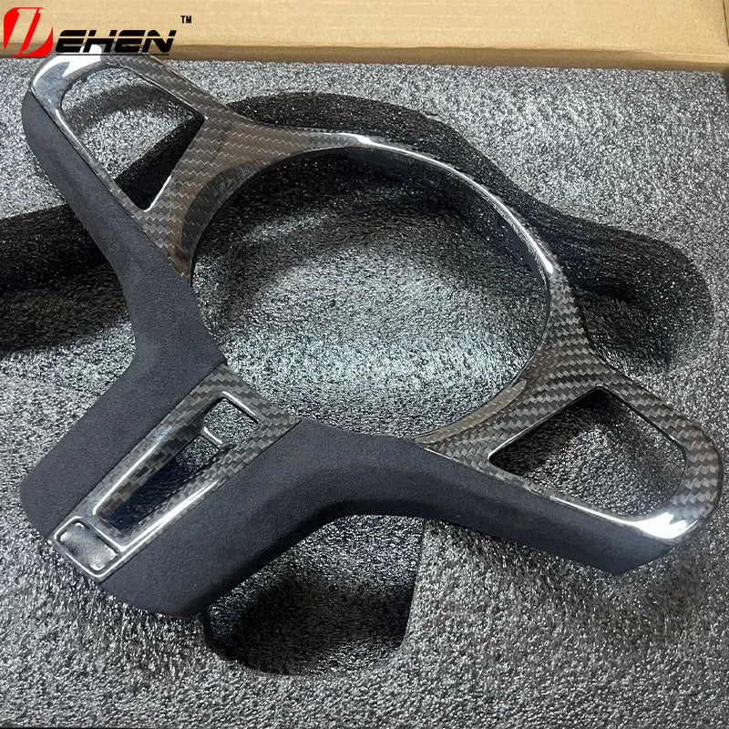 BMW G20 G30 G80 G82 Steering Wheel Trim - Carbon Fibre Finish