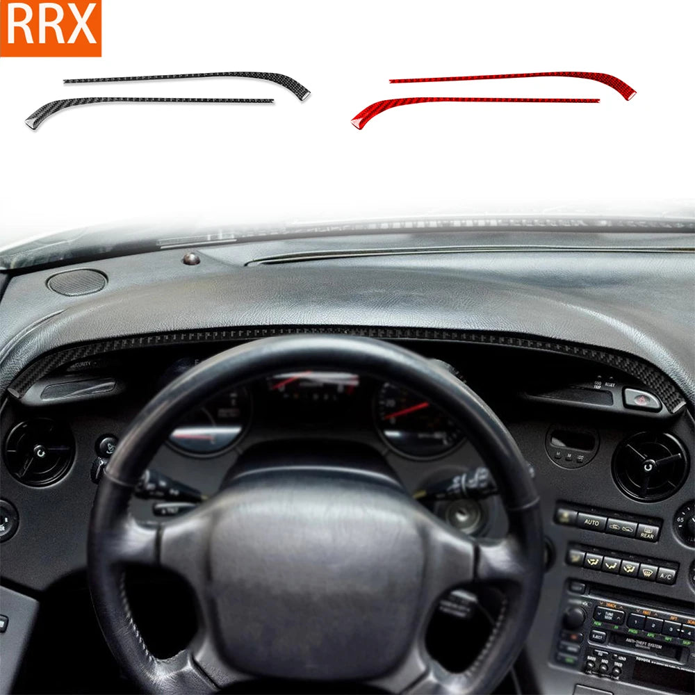 Toyota Supra MK4 JZA80 Turbo Speedometer Panel Carbon Fiber Sticker 1993-1999