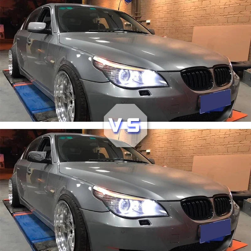 Wing Mirror Cover Caps – BMW E60 E61 E63 E64 5 Series 2003–2008 | Black & Carbon Look