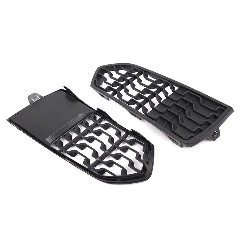 Honeycomb Front Fog Light Grille – BMW 2 Series F22 F23 2012–2019 | Matte Black | Left, Right or Pair