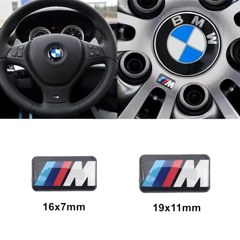 Bmw Steering Wheel Logo Rings - 16Mm And 19Mm Trim Pack