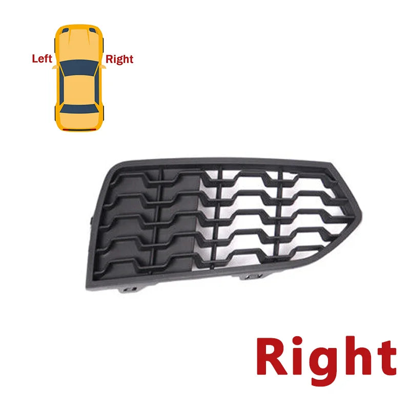 Honeycomb Front Fog Light Grille – BMW 2 Series F22 F23 2012–2019 | Matte Black | Left, Right or Pair