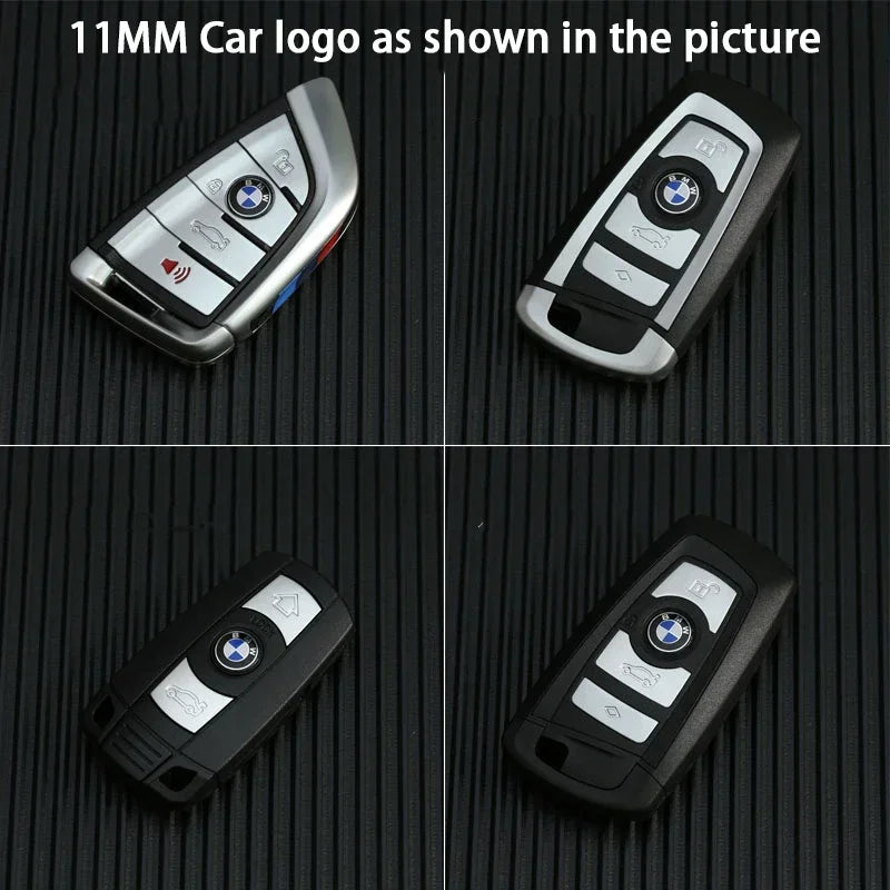 BMW Key Fob Emblem Sticker | 11mm & 14mm | M, Blue White, Kith & Anniversary | 2–20 Pack