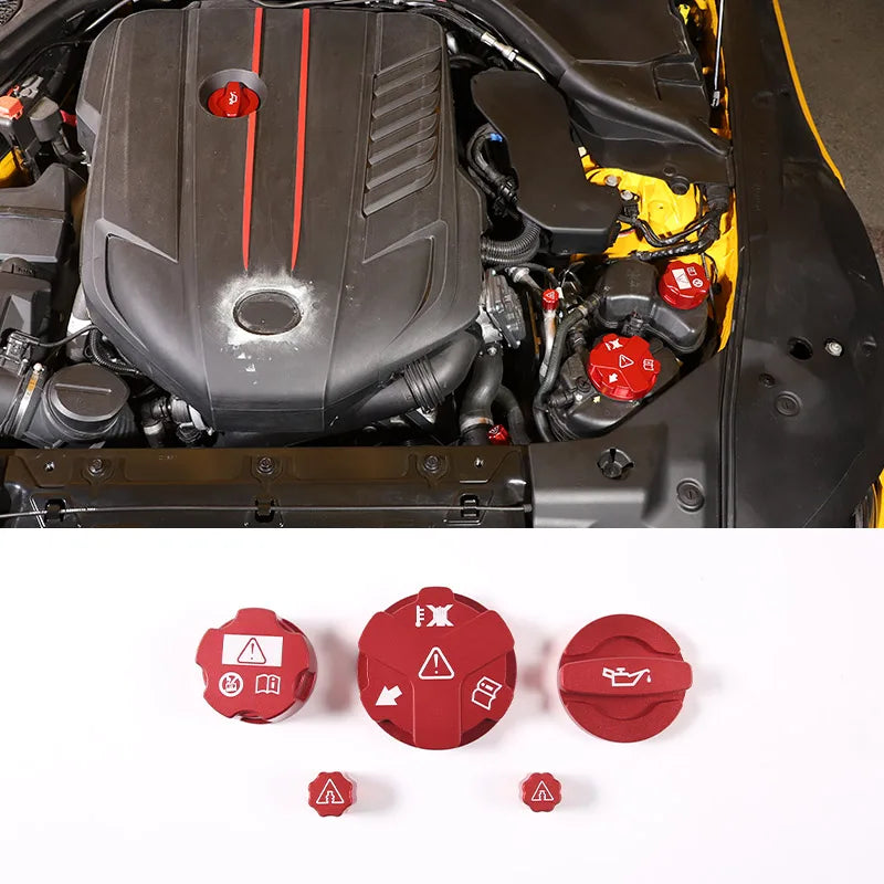 Toyota Aluminium Alloy Engine Fuel Pipe Shield for GR Supra A90 2019-22