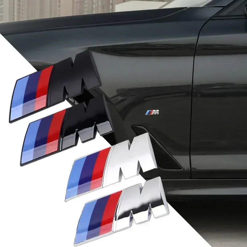 BMW M Logo Fender Emblem for Multiple BMW Models