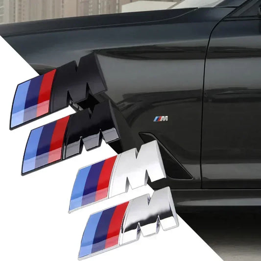 BMW M Logo Fender Emblem for Multiple BMW Models