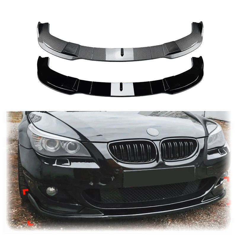 M Sport Front Bumper Lip Splitter – BMW E60 E61 5 Series 2005–2010